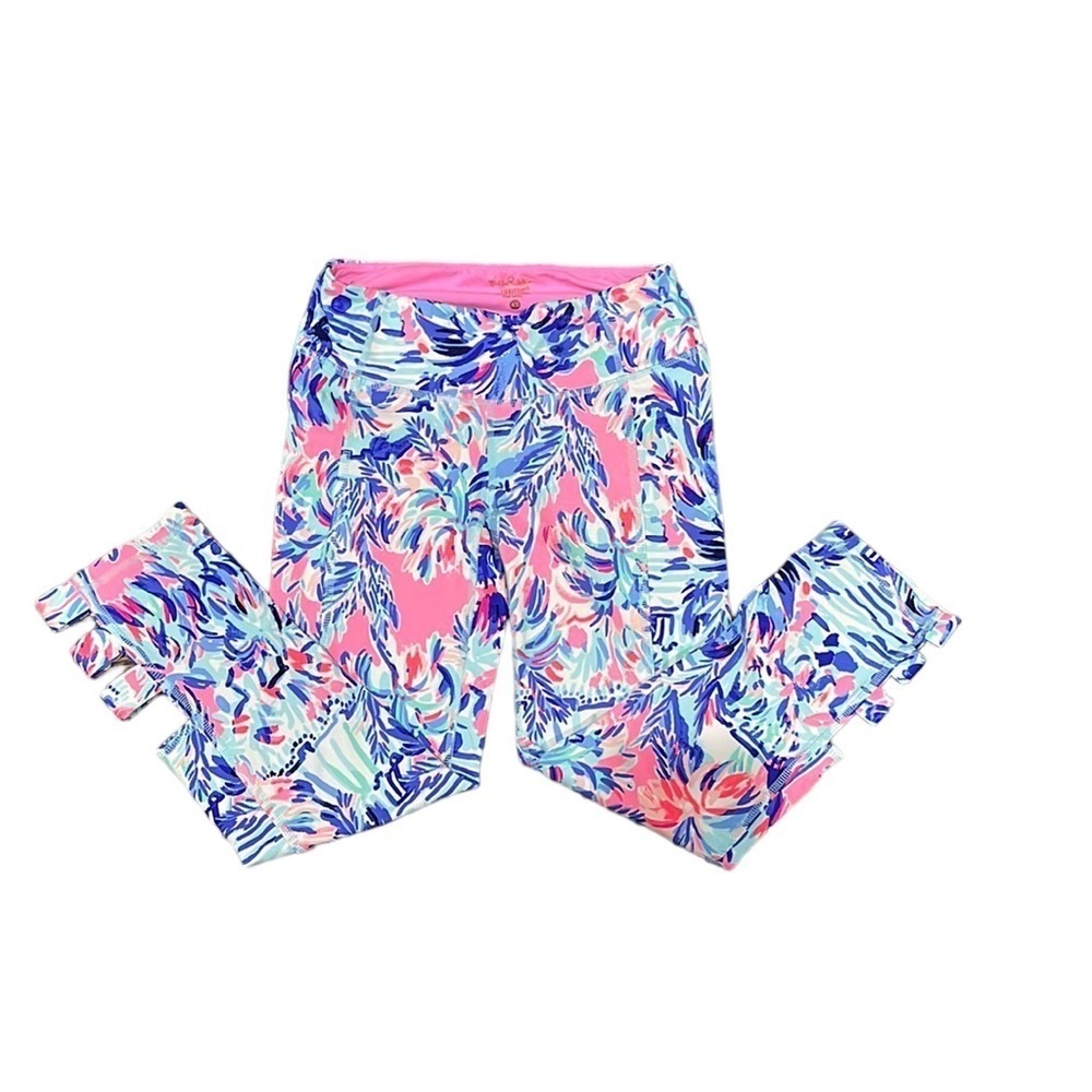 Lilly Pulitzer luxletic colorful leggings. Size XS